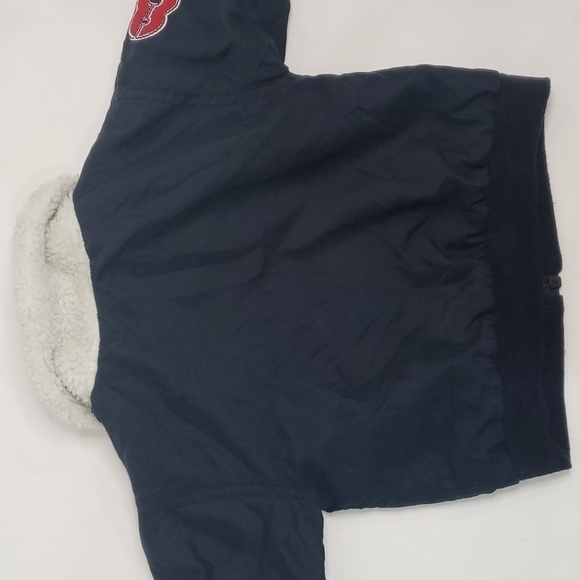 KID CONNECTION Aviator Sherpa Collar Lightweight Jacket Patches Pilot - Picture 4 of 5